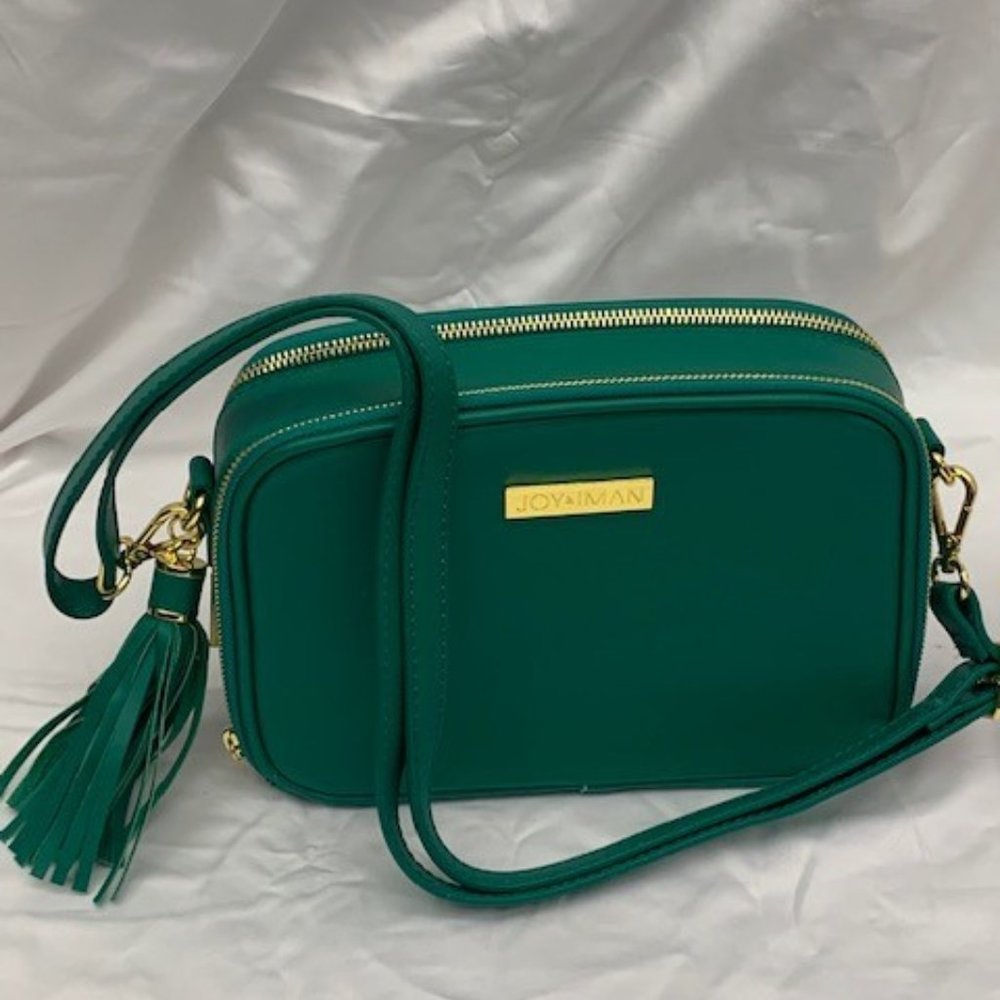 JOY & IMAN Fashionably Functional RFID Leather Bag